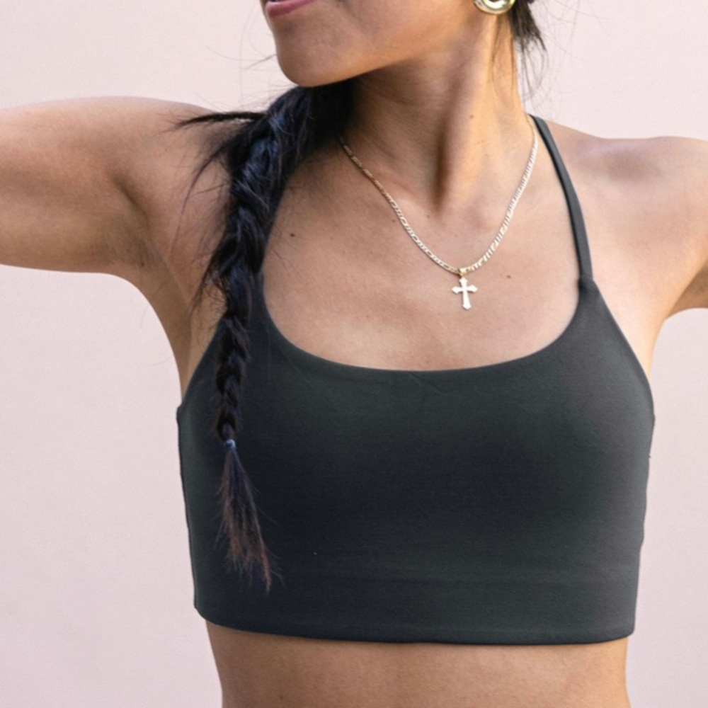 Girlfriend Collective Float Juliet Bra in Shadow
